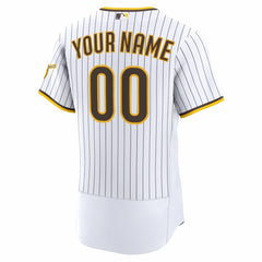 San Diego Padres Nike Home Authentic Custom Jersey - White - Nike Discount