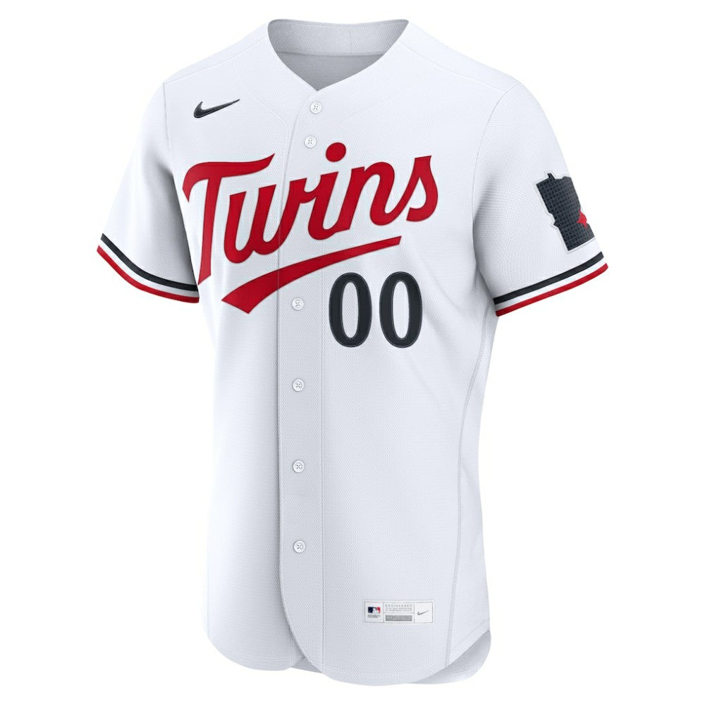 Minnesota Twins Nike Home Authentic Custom Jersey - White - Nike Online
