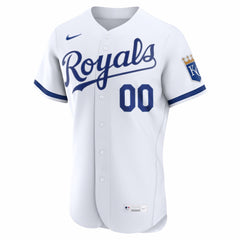 Kansas City Royals Nike Home Authentic Custom Jersey - White - Nike Online