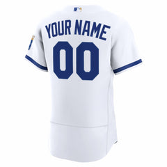 Kansas City Royals Nike Home Authentic Custom Jersey - White - Nike Online