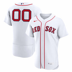 Boston Red Sox Nike Home Authentic Custom Jersey - White - Nike Online