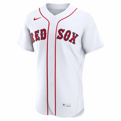 Boston Red Sox Nike Home Authentic Custom Jersey - White - Nike Online