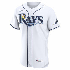 Tampa Bay Rays Nike Home Authentic Custom Jersey - White - Nike Lifestyle