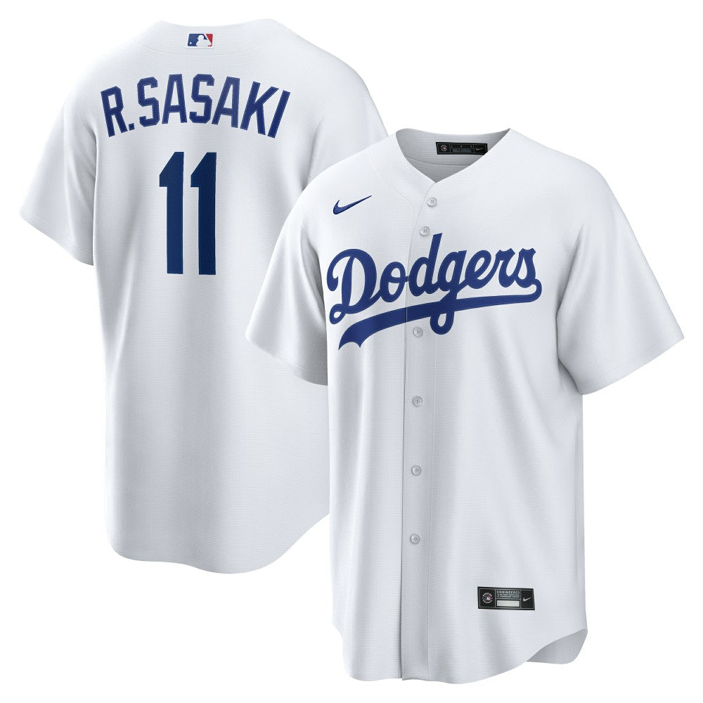 Rōki Sasaki Los Angeles Dodgers Nike Replica Jersey - White - Nike Discount
