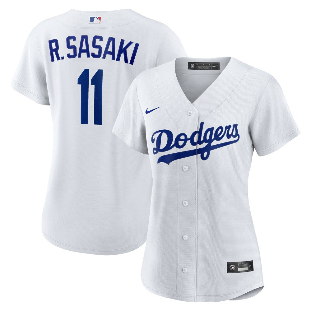 Rōki Sasaki Los Angeles Dodgers Nike Women's Replica Jersey - White - Nike Sale