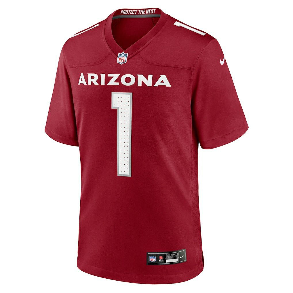 Nike Number 1 Dad Arizona Cardinals Game Jersey Cardinal