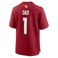 Nike Number 1 Dad Arizona Cardinals Game Jersey Cardinal