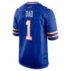 Nike Number 1 Dad Buffalo Bills Game Jersey Royal