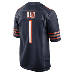Nike Number 1 Dad Chicago Bears Game Jersey Navy