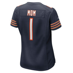 Nike Number 1 Mom Chicago Bears Women's Game Jersey Navy