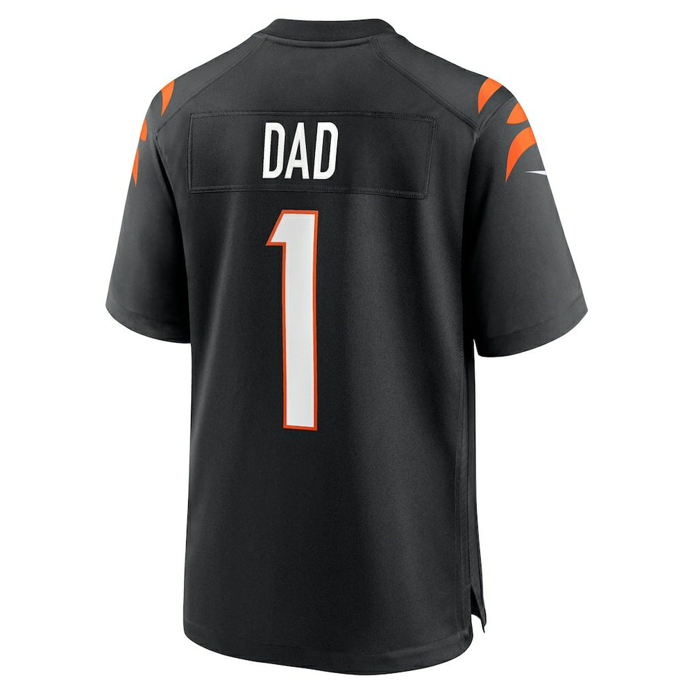 Nike Number 1 Dad Cincinnati Bengals Game Jersey Black
