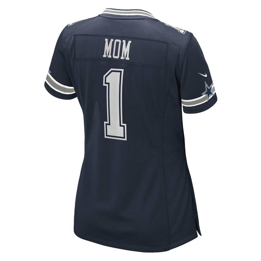 Nike Number 1 Mom Dallas Cowboys Women's Game Jersey Navy