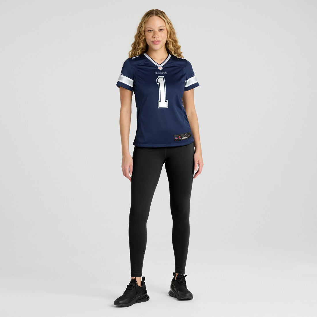 Nike Number 1 Mom Dallas Cowboys Women's Game Jersey Navy