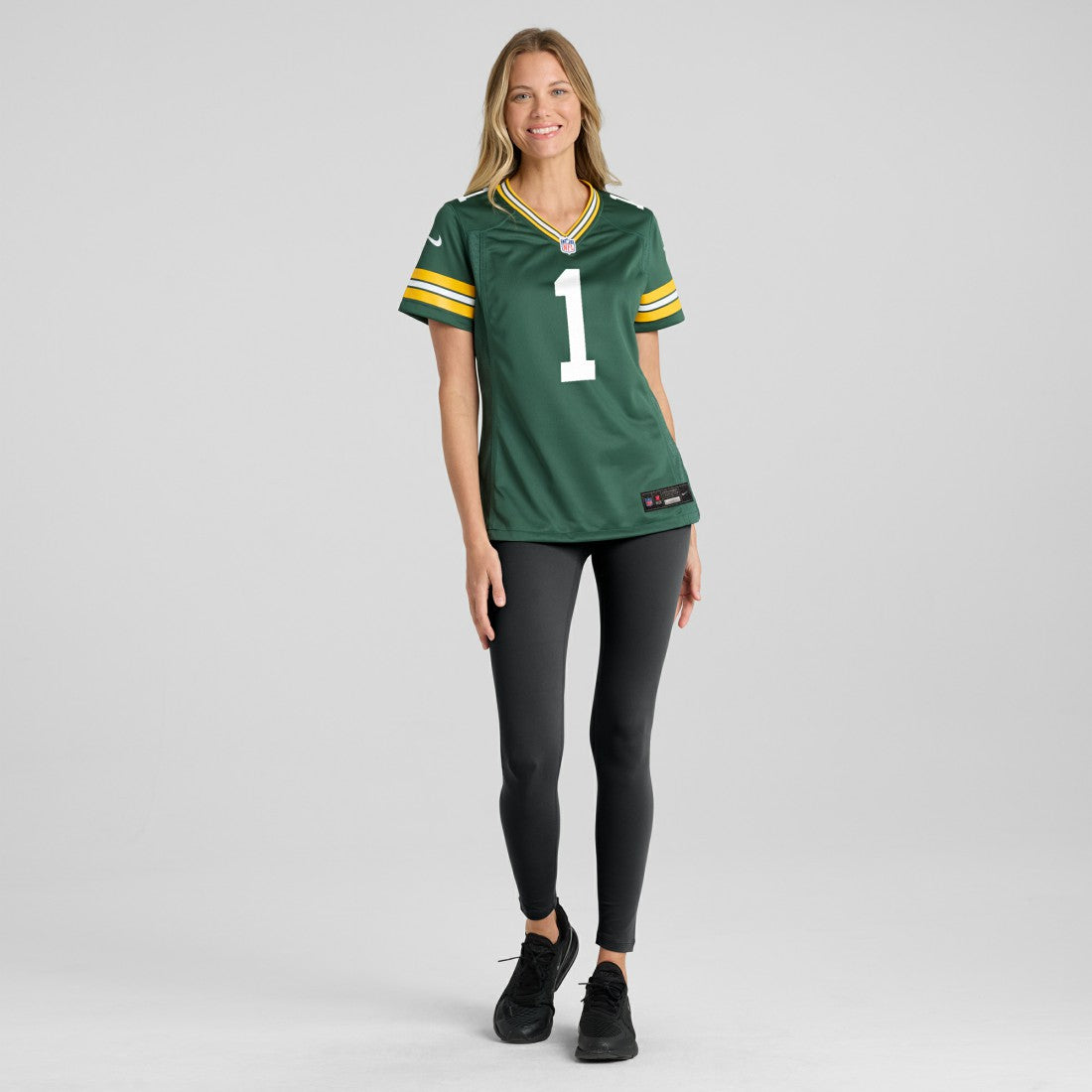 Nike Number 1 Mom Green Bay Packers Women's Game Jersey Green