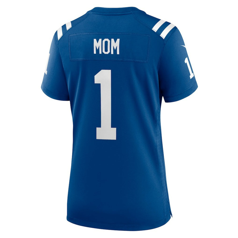 Nike Number 1 Mom Indianapolis Colts Women's Game Jersey Royal