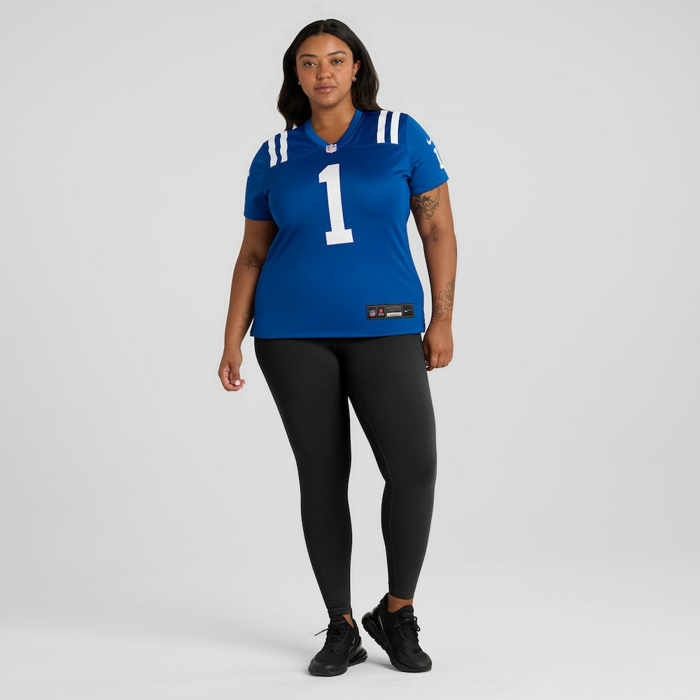 Nike Number 1 Mom Indianapolis Colts Women's Game Jersey Royal