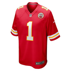 Nike Number 1 Dad Kansas City Chiefs Game Jersey Red