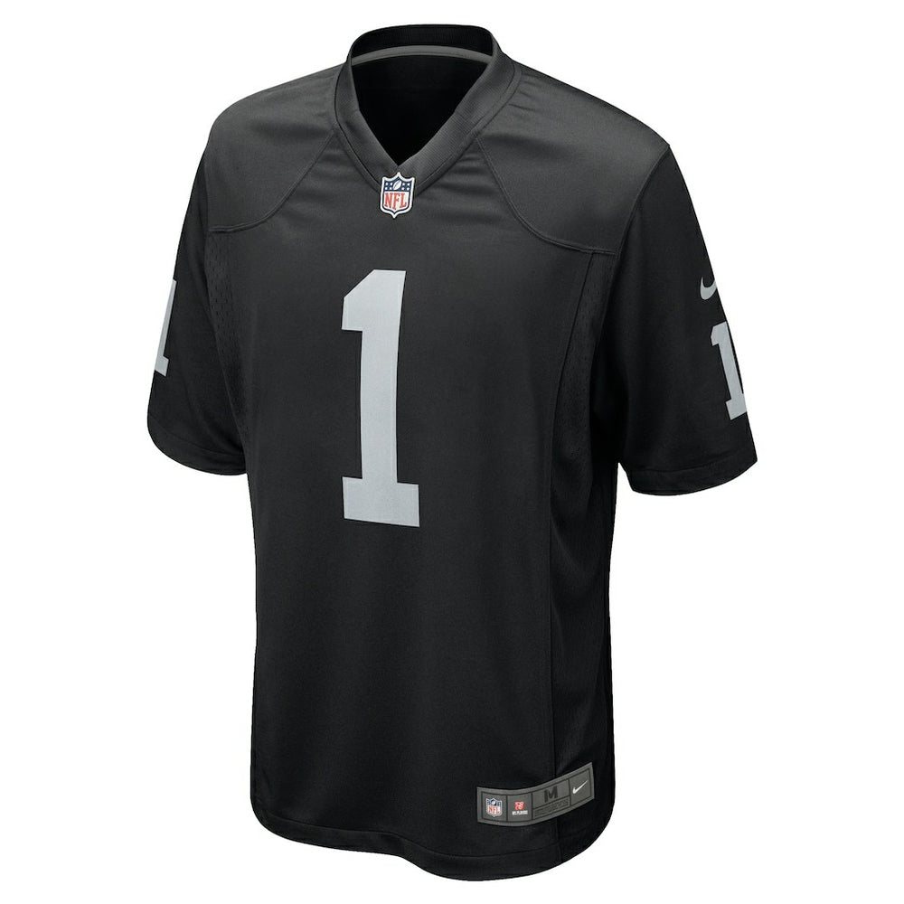 Nike Number 1 Dad Las Vegas Raiders Game Jersey Black