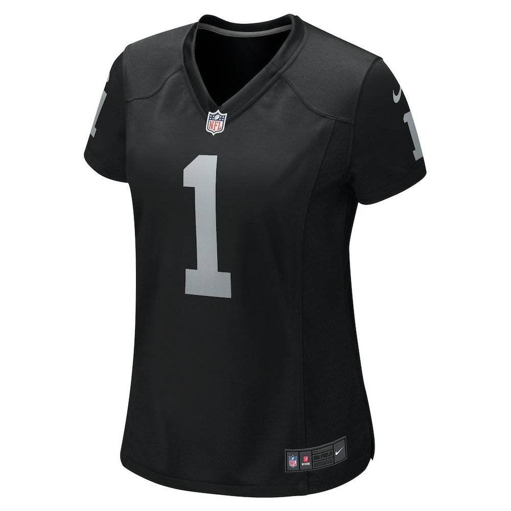 Nike Number 1 Mom Las Vegas Raiders Women's Game Jersey Black