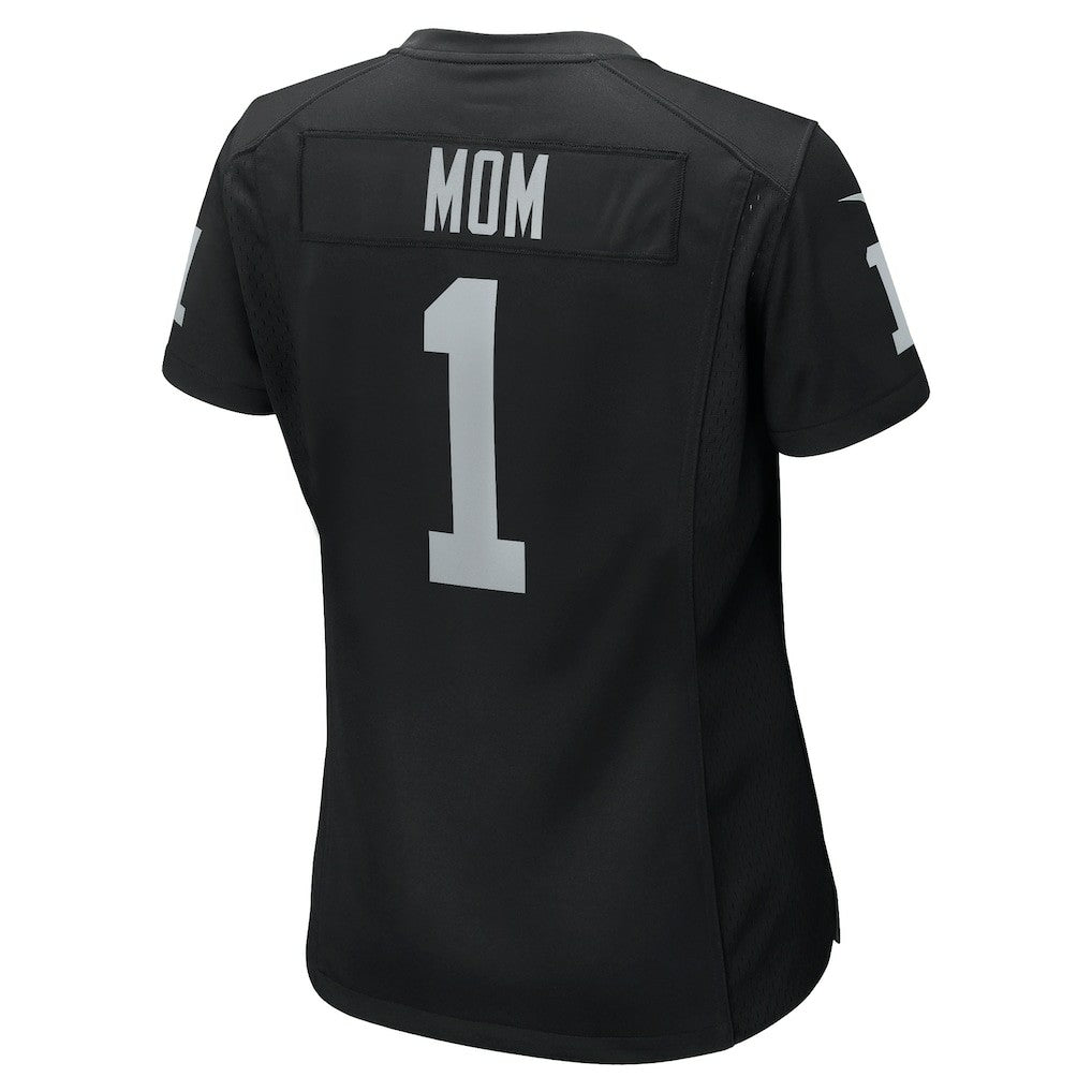 Nike Number 1 Mom Las Vegas Raiders Women's Game Jersey Black