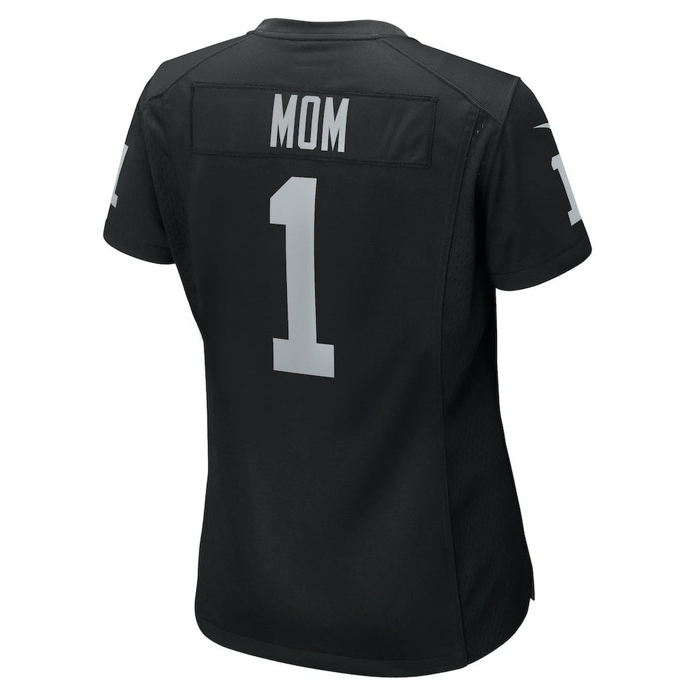 Nike Number 1 Mom Las Vegas Raiders Women's Game Jersey Black