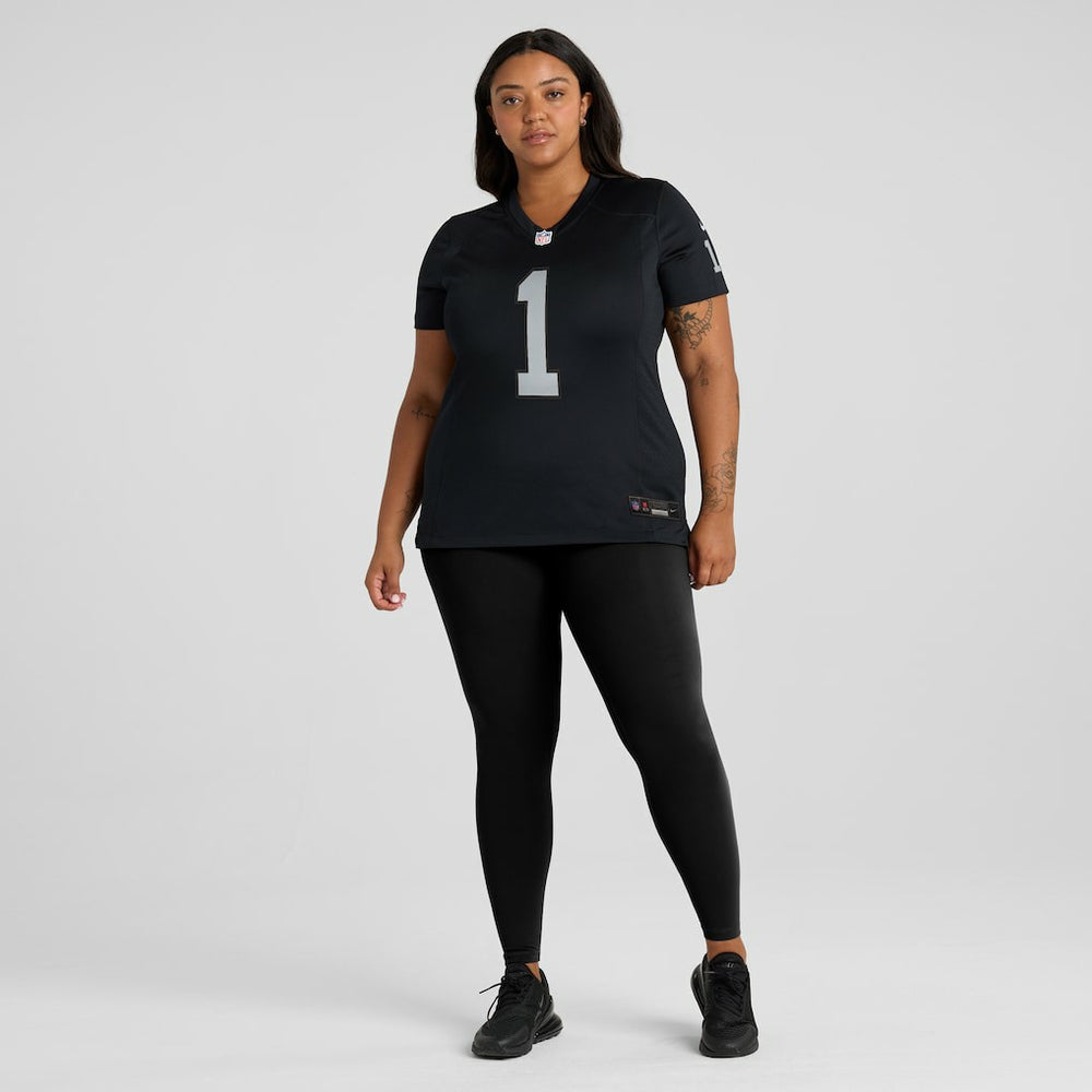 Nike Number 1 Mom Las Vegas Raiders Women's Game Jersey Black