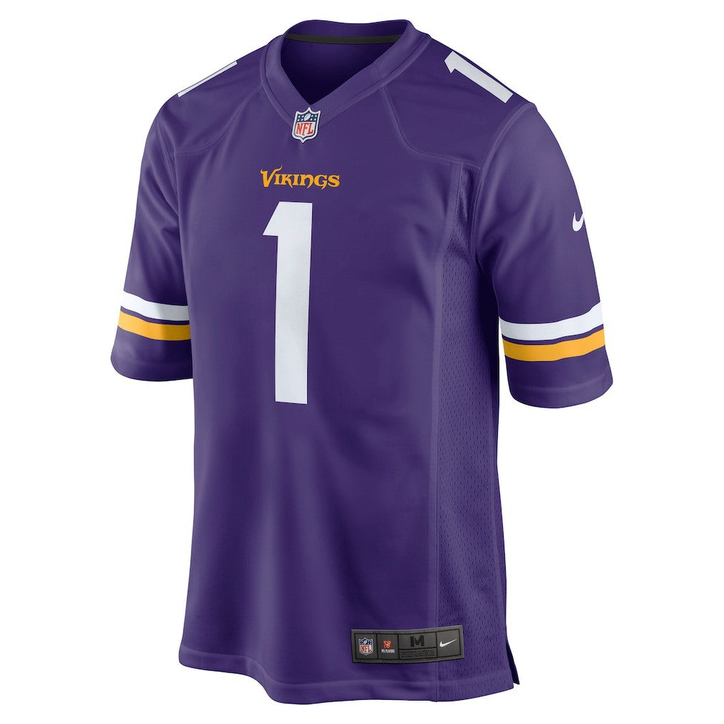 Nike Number 1 Dad Minnesota Vikings Game Jersey Purple