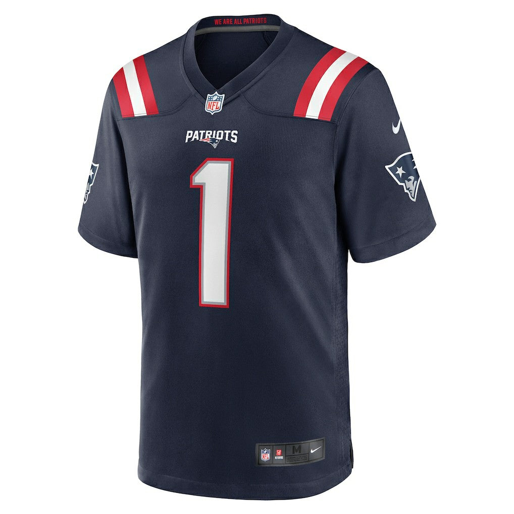 Nike Number 1 Dad New England Patriots Game Jersey Navy