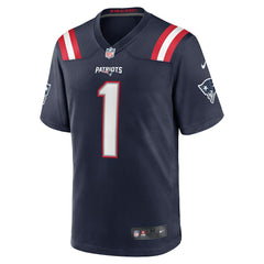 Nike Number 1 Dad New England Patriots Game Jersey Navy