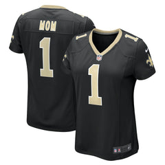 Nike Number 1 Mom New Orleans Saints Women's Game Jersey Black