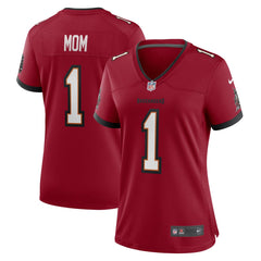 Nike Number 1 Mom Tampa Bay Buccaneers Women's Game Jersey Red