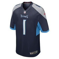 Nike Number 1 Dad Tennessee Titans Game Jersey Navy