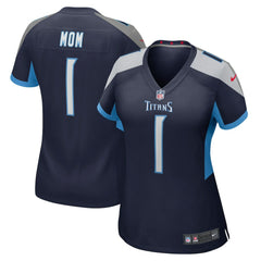 Nike Number 1 Mom Tennessee Titans Women's Game Jersey Navy
