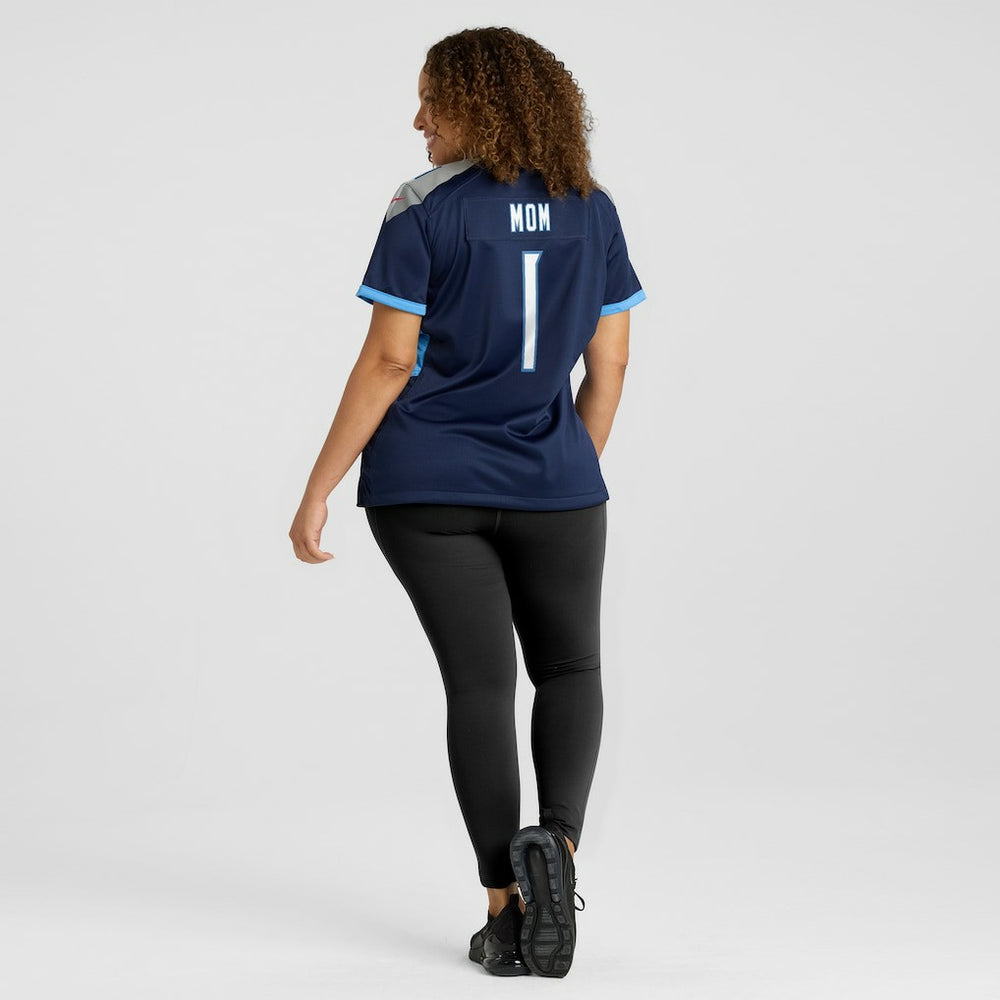 Nike Number 1 Mom Tennessee Titans Women's Game Jersey Navy