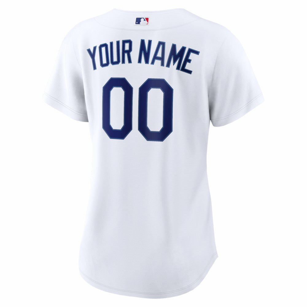 Los Angeles Dodgers Nike Women's Home Replica Custom Jersey - White - Nike on Sale