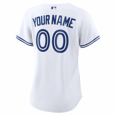 Toronto Blue Jays Nike Women's Home Replica Custom Jersey - White - Nike Lifestyle