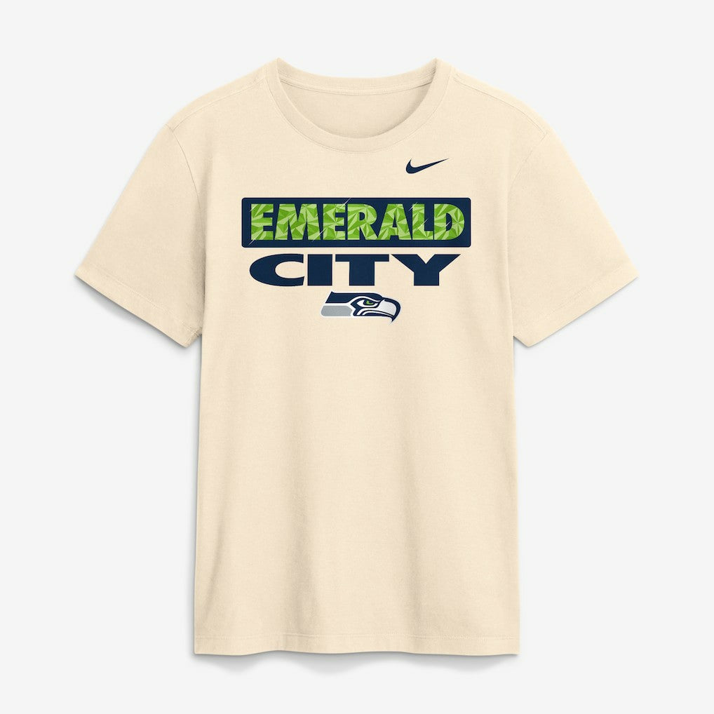 Nike Seattle Seahawks Emerald City T-Shirt Natural