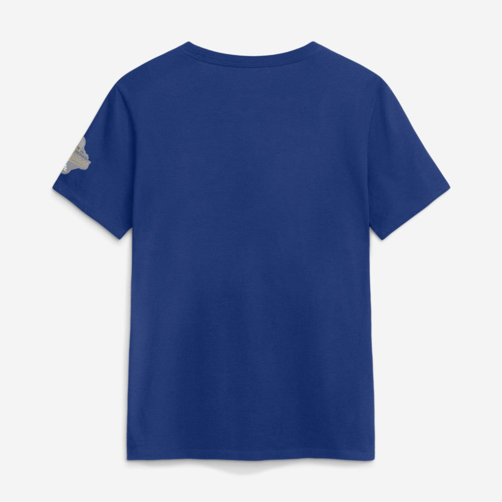 Los Angeles Dodgers Nike Women's 2026 Gold Collection Logo T-Shirt - Rush Blue - Nike Discount