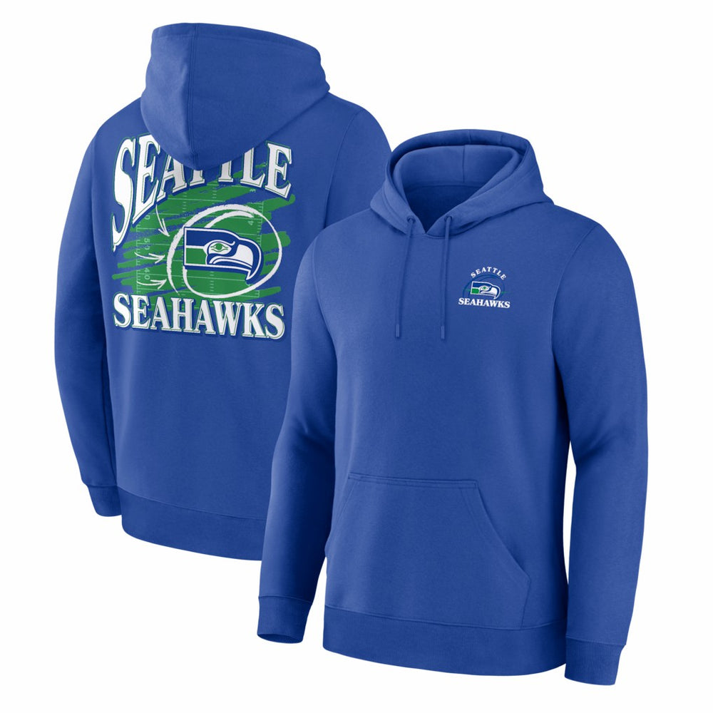 Fanatics Seattle Seahawks Classic Scribble Legacy Fleece Hoodie Royal