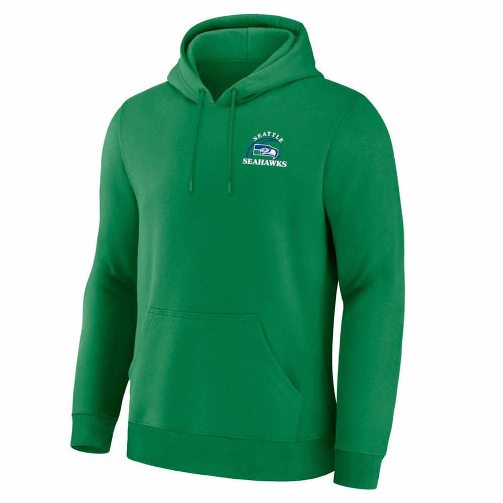 Fanatics Seattle Seahawks Classic Scribble Legacy Fleece Hoodie Apple Green
