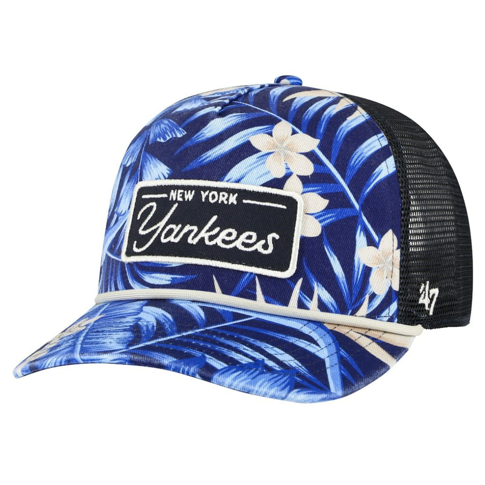 New York Yankees '47 Tropicalia Trucker Hitch Adjustable Hat - Navy - 47 brand Online