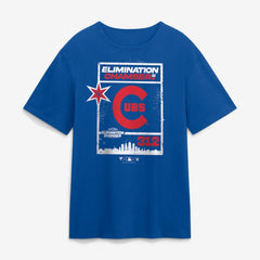 WWE x Chicago Cubs Elimination Chamber 2026 T-Shirt - Royal - MLB on Sale