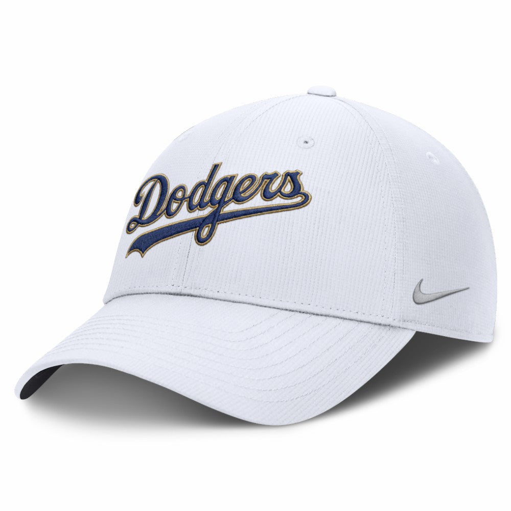 Los Angeles Dodgers Nike 2026 Gold Collection Ripstop Adjustable Hat - White - Nike Online