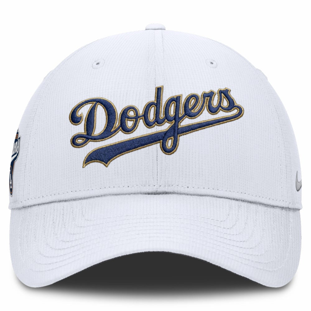 Los Angeles Dodgers Nike 2026 Gold Collection Ripstop Adjustable Hat - White - Nike Online