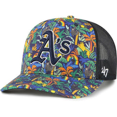 Athletics '47 Youth Jungle Gym Adjustable Trucker Hat - Navy - 47 brand Discount
