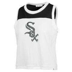 Chicago White Sox '47 Women's Premier Zoey Waist Length Tank Top - White - 47 brand on Sale