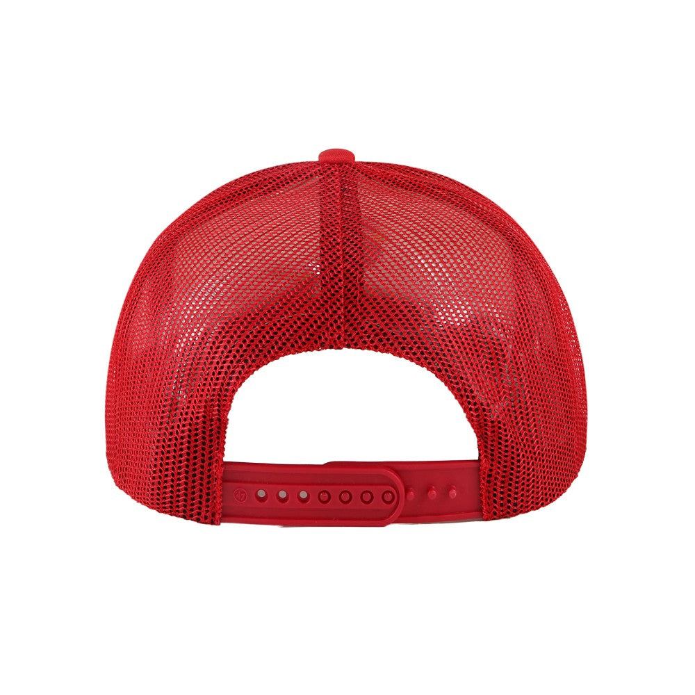 Los Angeles Angels '47 Lift Off Foam Front Mesh Trucker Adjustable Hat - Red - 47 brand Discount