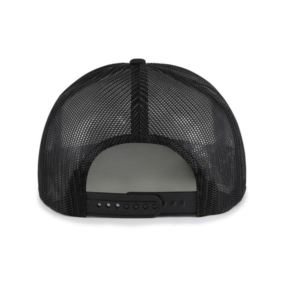 Miami Marlins '47 Lift Off Foam Front Mesh Trucker Adjustable Hat - Black - 47 brand Online