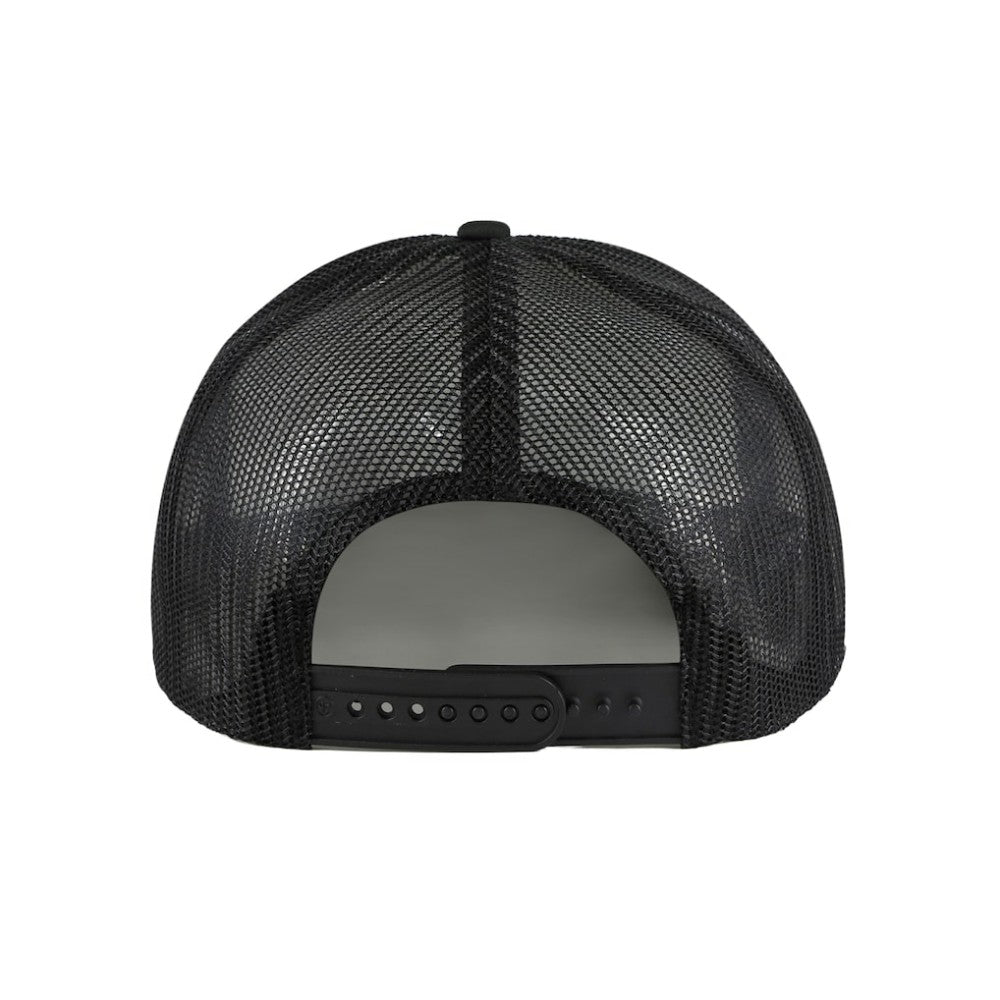 Pittsburgh Pirates '47 Lift Off Foam Front Mesh Trucker Adjustable Hat - Black - 47 brand Lifestyle