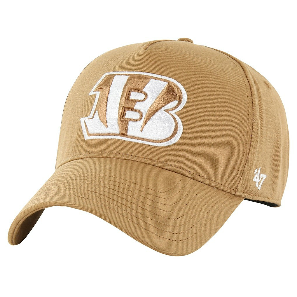 47 brand Cincinnati Bengals '47 Ballpark MVP Adjustable Hat Tan